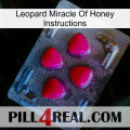 Leopard Miracle Of Honey Instructions 13